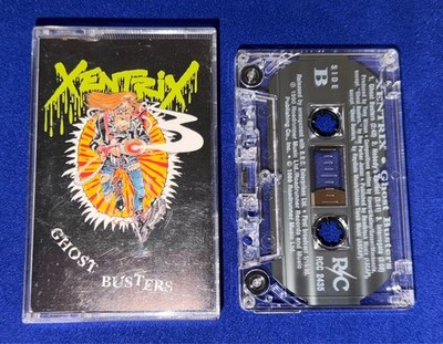 RARE VTG Xentrix Ghostbusters HEAVY METAL EP CASSETTE TAPE 1989 TESTED BBC