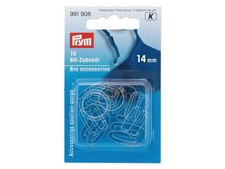Prym 991908 BH-Zubeh&ouml;r transparent - 14mm - 10-teilig
