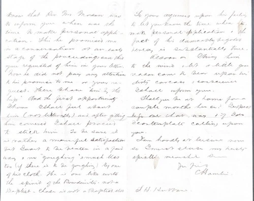 1857 UNION GENERAL CYRUS HAMLIN JR. SIGNED LETTER(HANNIBALS SON)