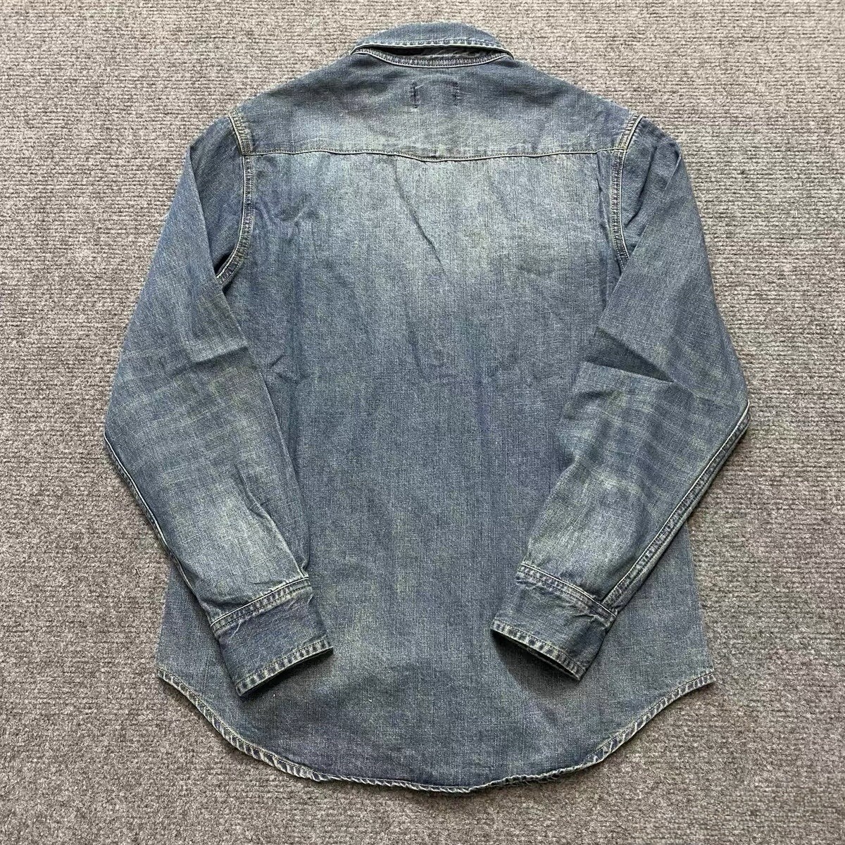 RRL Ralph Lauren American Retro Western Denim Shirt /xl image 2