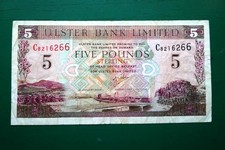 Ulster Bank £5 Five Pounds 2001 Banknote #231