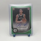 2025-26 Bowman Basketball #RVA-ED Egor Demin AUTO Green 18/99 BROOKLYN NETS