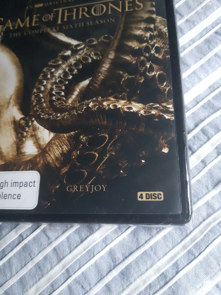 GAME OF THRONES.Complete Season 6.4K UHD Bluray.4Disc.Brand New,Sealed.Reg Free - image 3 of 4
