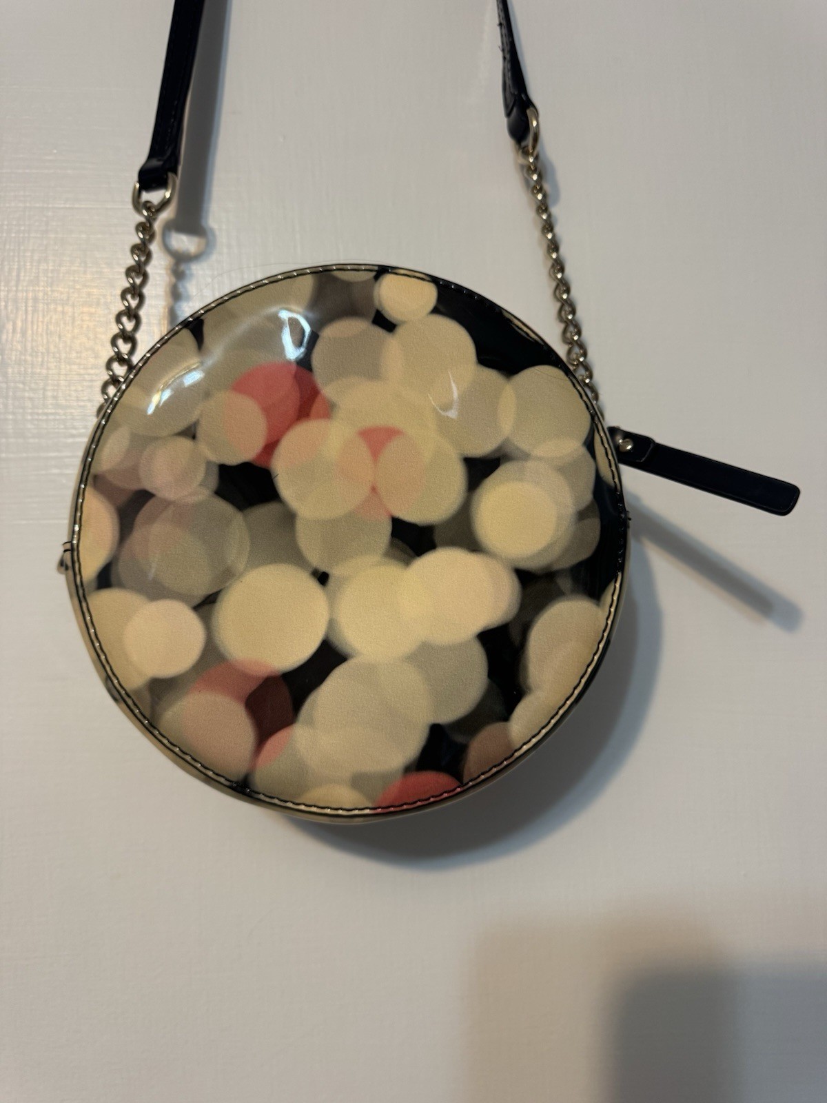 Kate Spade Cherry Terrace Round Bubble Patent Leather Shoulder Bag Crossbody