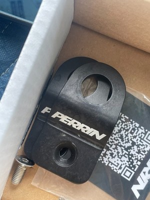 perrin radiator stay black w/ JDCustom titanium bolt