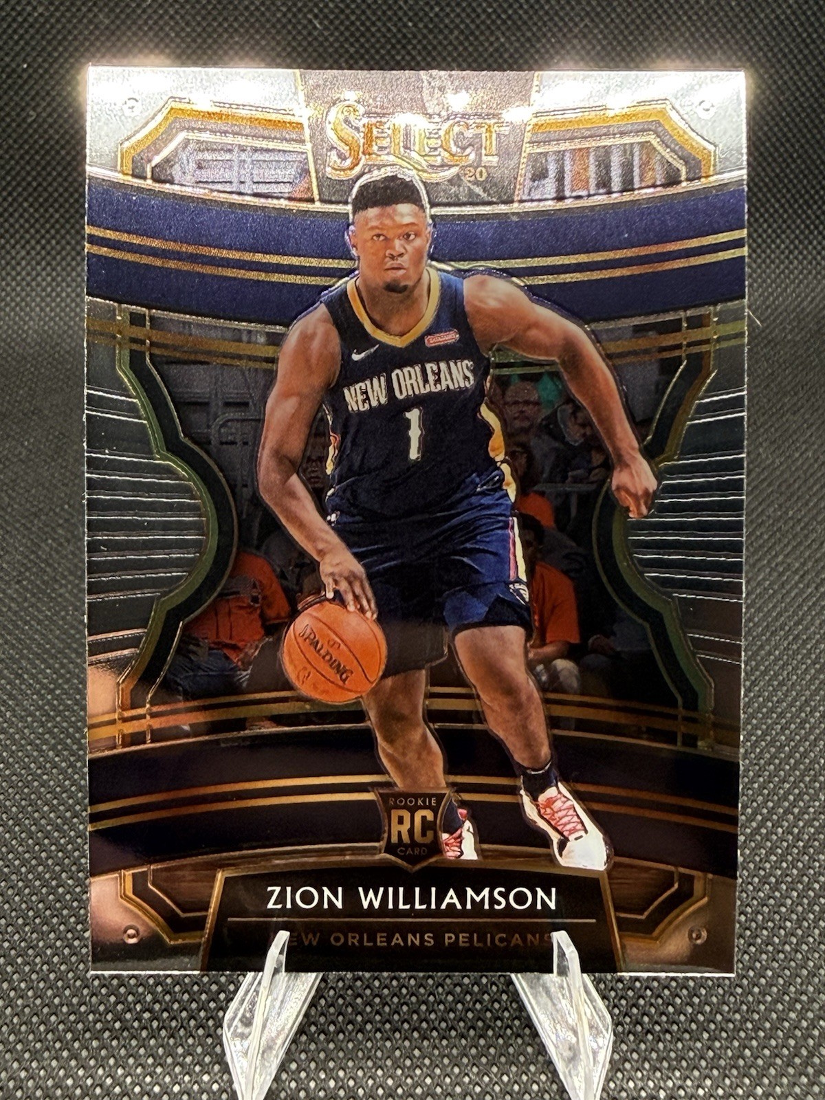 2019-20 Panini Select #1 Zion Williamson RC Rookie Pelicans