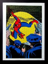 1978 Amazing Spider-man poster:Original vintage 1970's Marvel Comics pin-up,70's