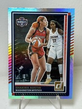 2025 Donruss WNBA Shakira Austin Holo Laser Parallel Washington Mystics