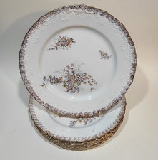 6 assiettes anciennes Creil et