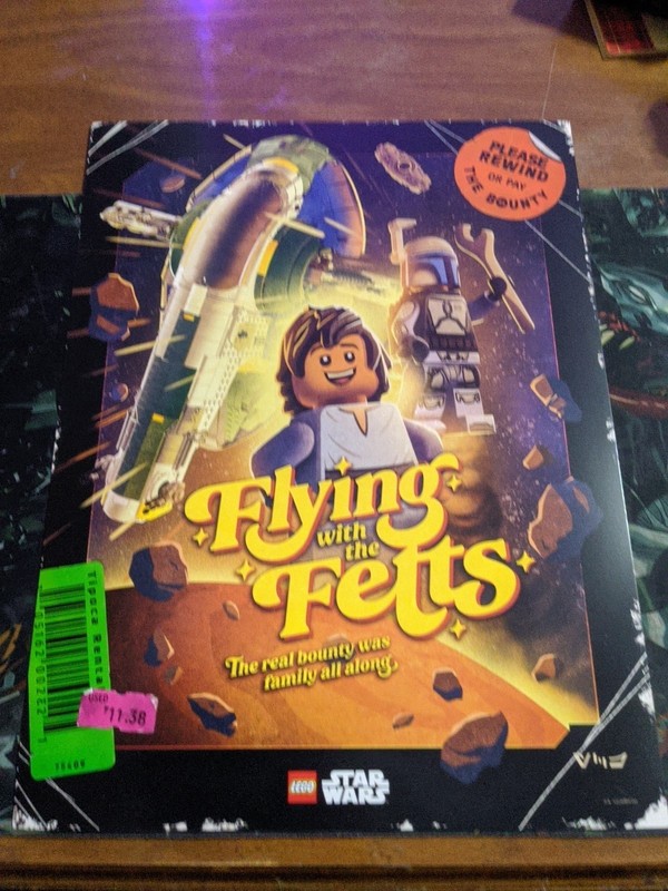 LEGO Star Wars "Flying with the Fetts" Joe Hogan Poster 5009512 Exclusive 7500 P