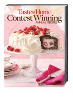 Taste of Home Contest Winning Annual Recipes 2014 - Hardcover - GOOD
