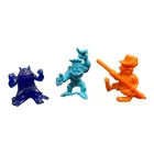 Vintage TMNT Sidekick Lot Of 3 Loose Action Figure Playmates 1991 Part Accessory