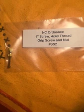 NC Ordnance 1" Grip Screw for Revolver Part #SS2