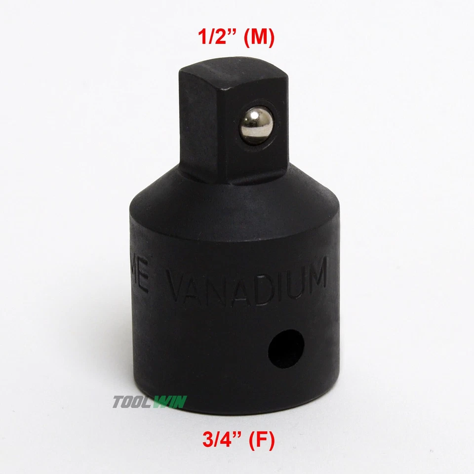3/4" to 1/2 inch Drive Socket Adapter Reducer Air Impact Tool - Image 4 of 4