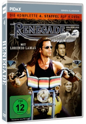 Renegade - Gnadenlose Jagd - Staffel 4 * DVD Serie Lorenzo Lamas * Pidax Neu