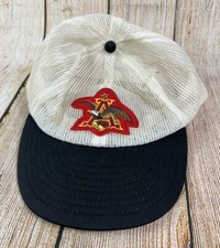 Vintage Anheuser Busch Beer Snapback Black & Mesh Trucker Hat Made In USA