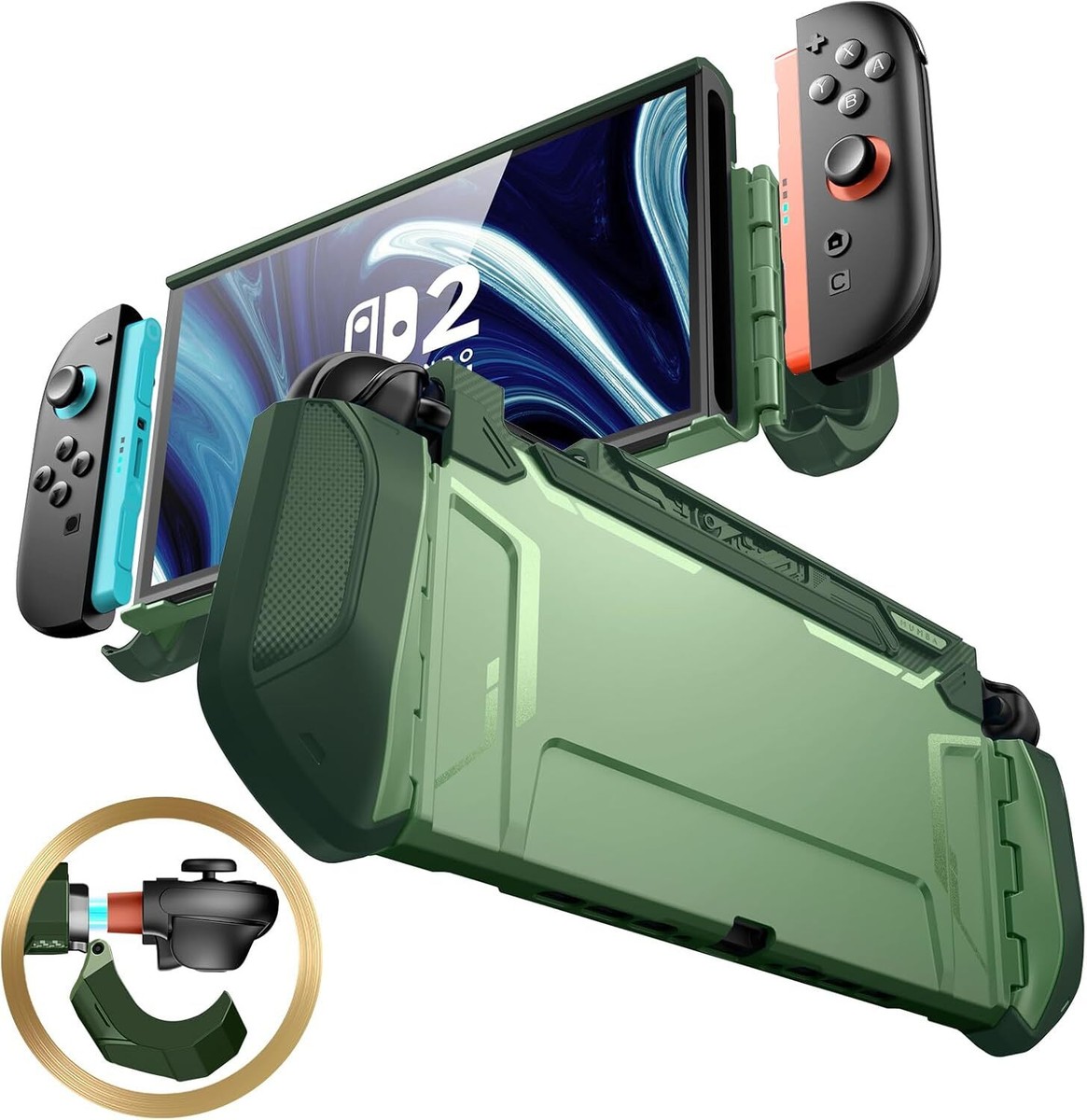 Mumba Full Protection Dockable Case For Nintendo Switch 2