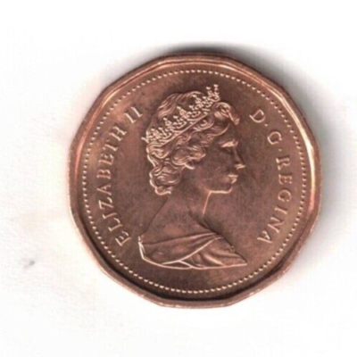 1986 Canadian Uncirculated One Cent Elizabeth II Coin! | eBay