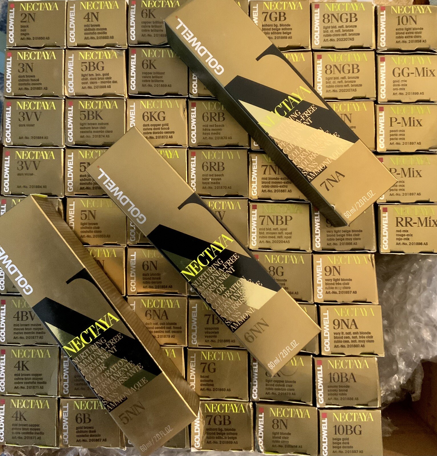 GOLDWELL NECTAYA Permanent Ammonia Free Hair Color 59 LOT!!! eBay