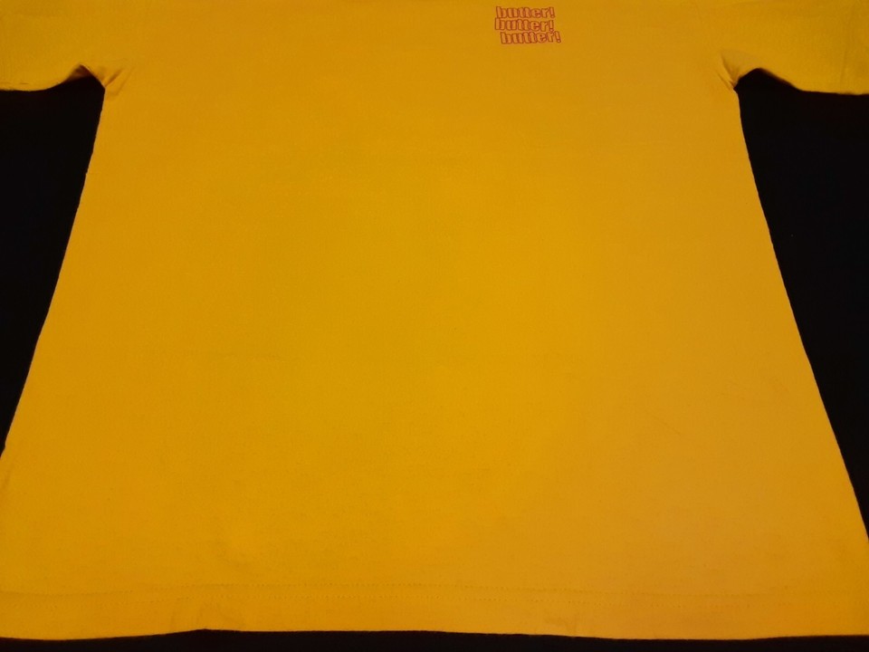 Pharoah Sanders Upper Lower Egypt Jazz Music T Shirt Yellow Medium Made