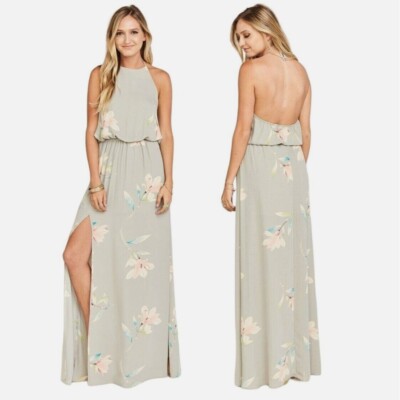 slim fit dress slacks Heather Black Halter Neck Midi Dress – All About May main image 1