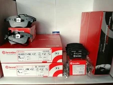 KIT DISCS + BRAKE SHOES FRONT AND POST BREMBO FOR AUDI A48K2B8 20TDI 105KW MOT CME