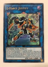 Yu-Gi-Oh! - S-force Justify BLVO-EN048 -Ultra Rare -1st Ed - NM/M