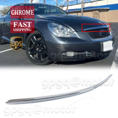 For Lexus SC430 2002-2010 OEM Front Hood Chrome Moulding Bonnet Trim 75770-24010