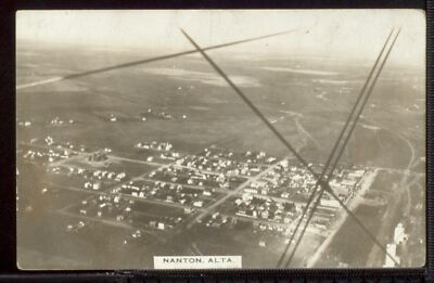 Nanton Alberta Canada Historic Old Photo 1