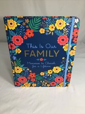 Family Photo Album Lifetime Memories Pictures Keepsake Book