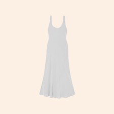 NWT $388 Reformation Barletta Dress Ivory White Long Maxi Bridal Wedding 10