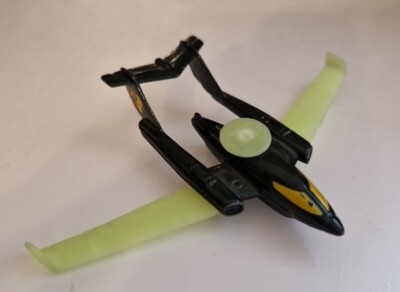MATCHBOX RADAR JET PLANE ''FOLDING WINGS'' SCHWARZ/GRÜN - SELTEN