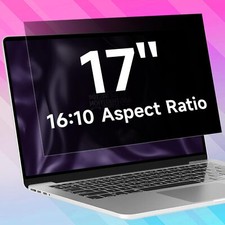 17 Inch 1920x1200 Laptop Privacy Screen 367  229mm Anti Blue Light Glare  A...