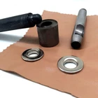 Leather Crafts Eyelet Grommet Setter Tools & Anvil Die Set Punch Tool 8mm-18mm