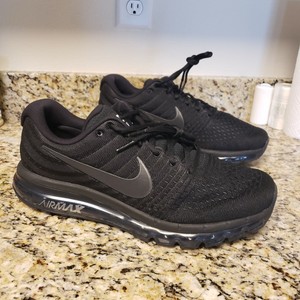 New Nike Air Max 17 Size 11 5 Men S Running Shoes Triple Black 004 Ebay