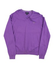 Gant Classic V Neck Jumper Size M