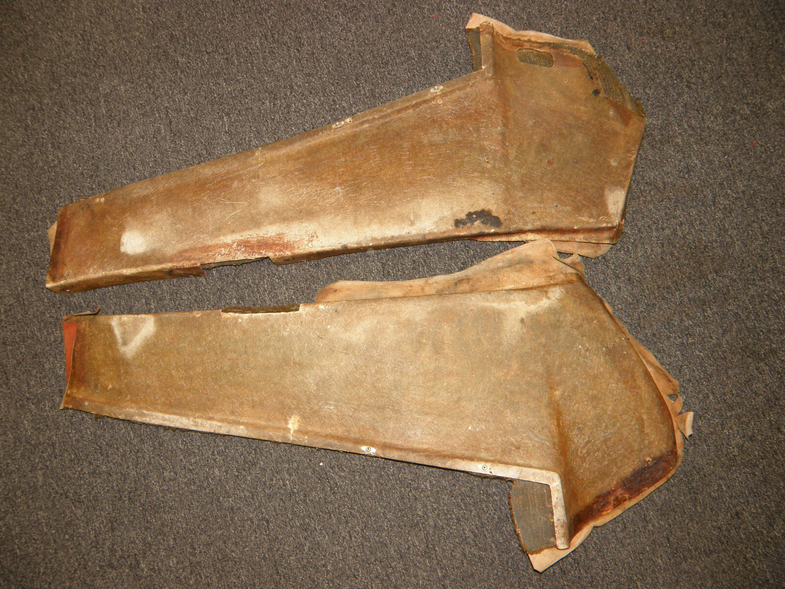LAMBORGHINI ESPADA ISLERO TRANSMISSION TUNNEL SIDE PANELS