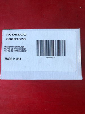 NEW ACDELCO 89001370 IN-LINE TRANSMISSION FILTER KIT WITH 1/2'' FITTINGS TF102M