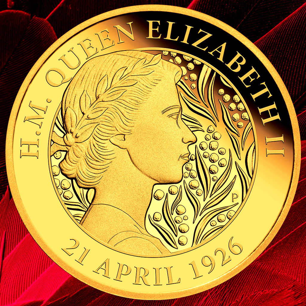 Goldmünze 2oz H.M. Queen Elizabeth II. 95th Birthday