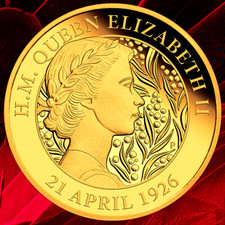 Gold Coin 2oz H.M. Queen Elizabeth II 95th Birthday