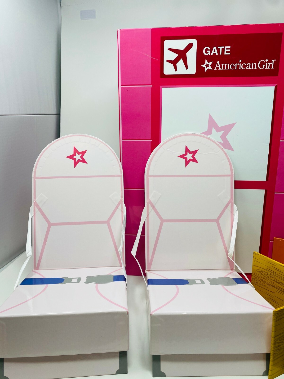 american girl doll airplane set