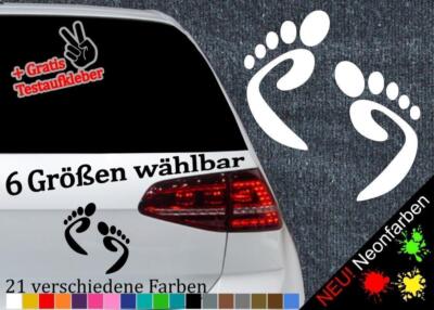 Fußabdrücke Aufkleber -6 Größen 21 Farben- Footsteps Füße Spuren Laufen Boden
