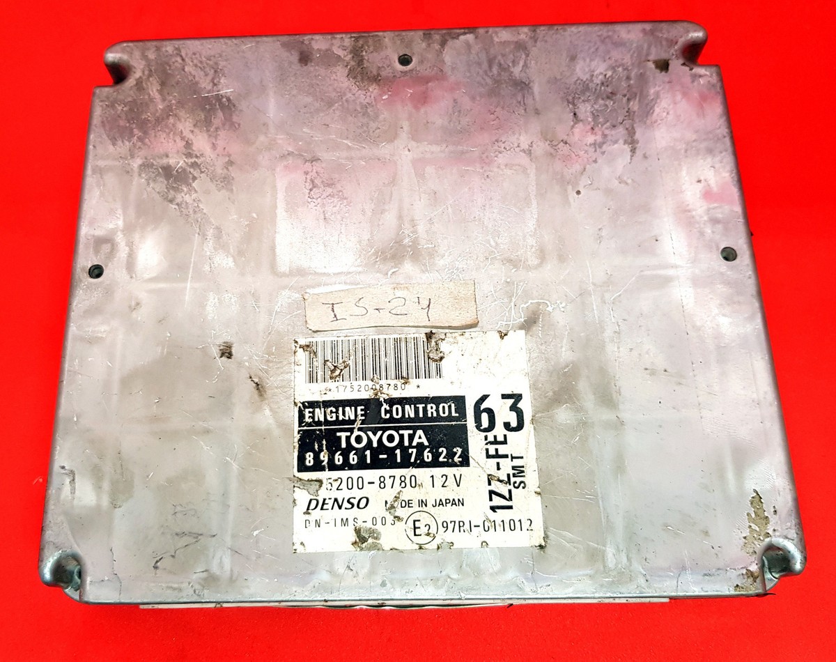 JDM Toyota Mr2 Spider 1zz-fe Manual Ecu 89661-17622 (IS-24