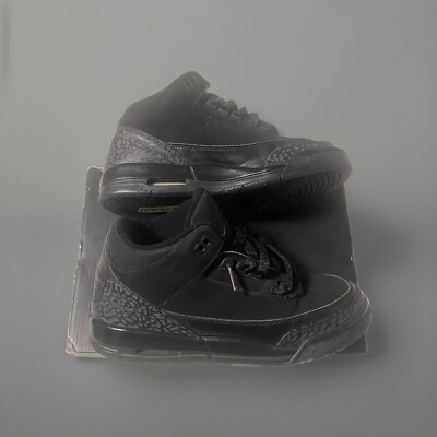 Size 7 - Air Jordan 3 Retro Black Cat for sale online | eBay