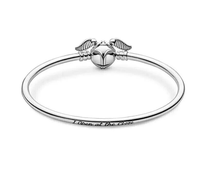 Pandora Moments Harry Potter Snitch Clasp Bangle 598619C00-19cm