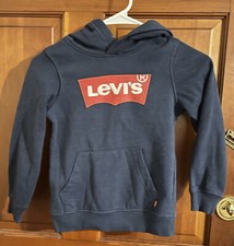 LEVIS Vintage Boys Size 5/6 Hooded sweatshirt Soft.