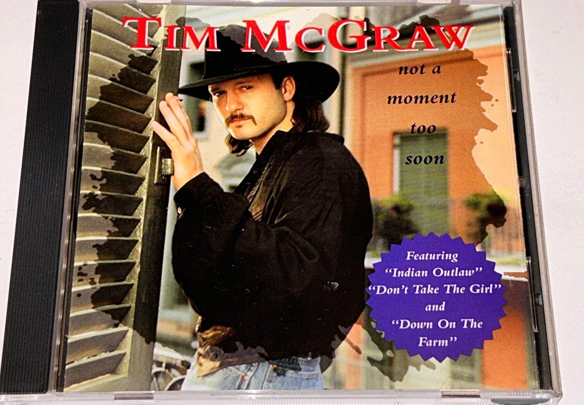 Tim McGraw Not A Moment Too Soon Country Music Album 1 Cd 4M15