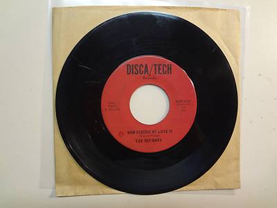 SHY- ONES:How Strong My Love Is-12 Months-U.S.7'' 67 Disca/Tech Records 830D-6137