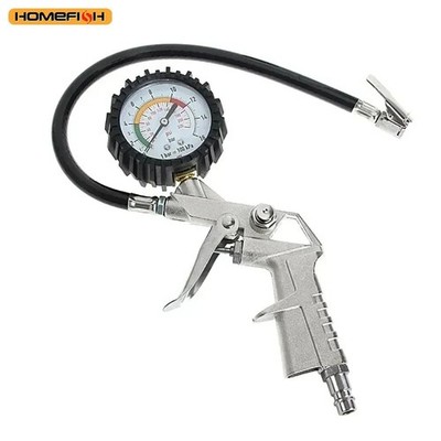Tire pressure gauge 220 PSI, air compressor dial for car and motorcycle