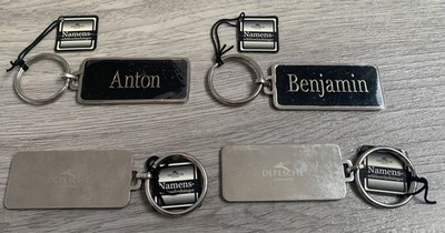 Bernd-Metall-Schlüsselanhänger - Männer -  Namen - Keyring - DEP-Schlüsselanhäng